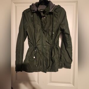 Stylish Olive Utility Jacket for Women (Juniors)